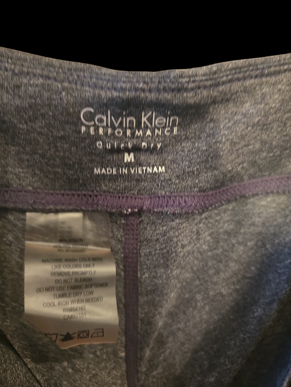 Calvin Klein Gray Capri Leggings - Picture 7 of 7